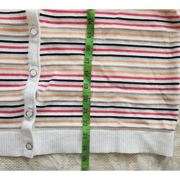 C17 CJ Banks button-up knit short sleeved cardigan - Picture 2 of 7